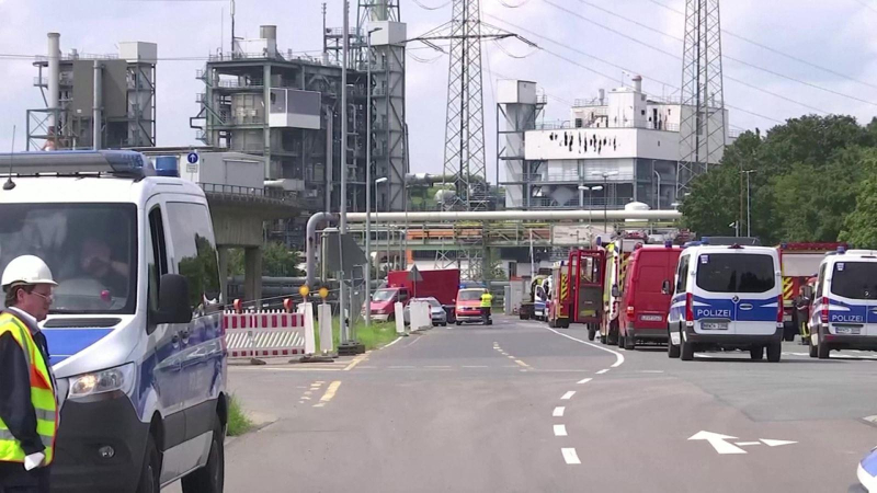 Nổ tại khu công nghiệp hóa chất ở Đức