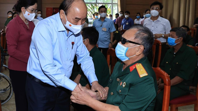 Chủ tịch nước gửi thư tới các thương bệnh binh, gia đình liệt sĩ, người có công