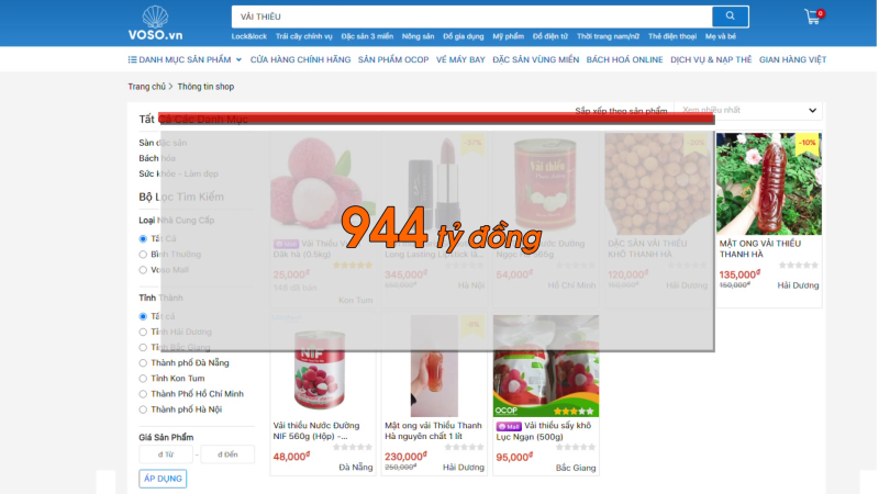 Gần 8.000 hộ nông dân lên sàn thương mại điện tử