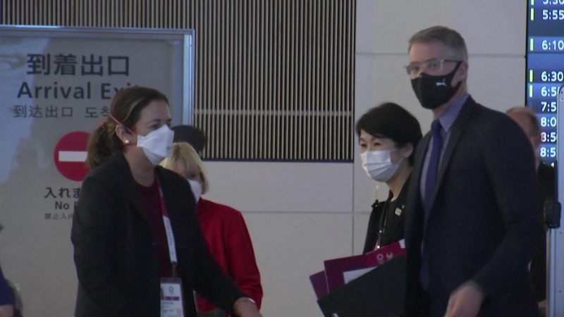 Phái đoàn Olympic Australia đến Tokyo