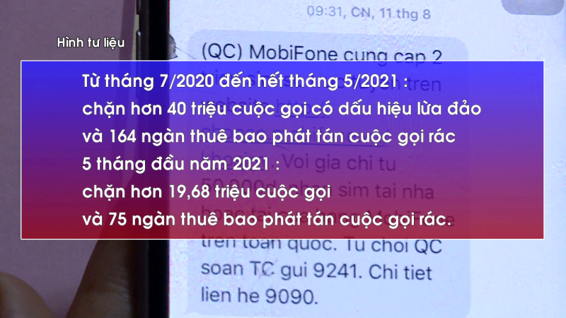 Chặn hơn 40 triệu cuộc gọi lừa đảo