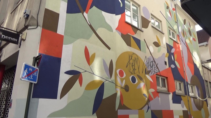 Độc đáo con đường truyện tranh ở Brussels