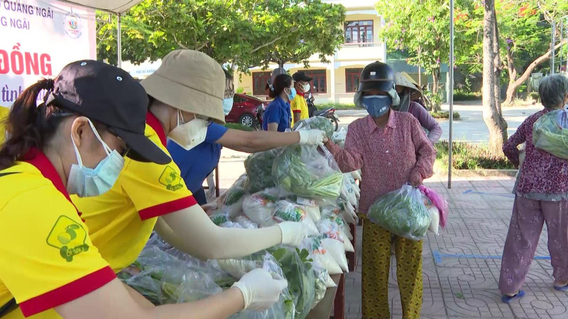 Gian hàng 0 đồng - Nghĩa tình lúc khó khăn