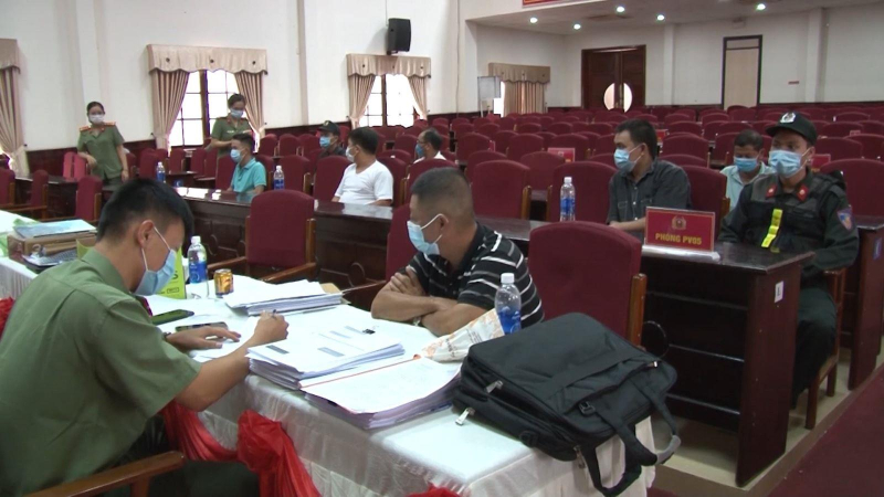 Quảng Nam triệt ph&aacute; đường d&acirc;y đ&aacute;nh bạc quy m&ocirc; lớn