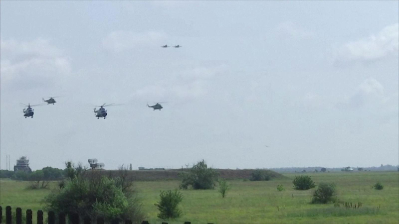 Mỹ - Ukraine tập trận trên không