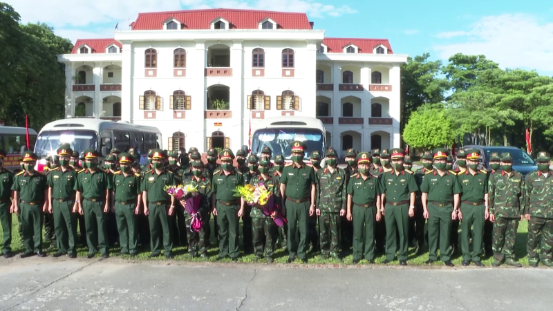 Quân khu 2 tăng cường lực lượng vào Bình Dương hỗ trợ chống dịch