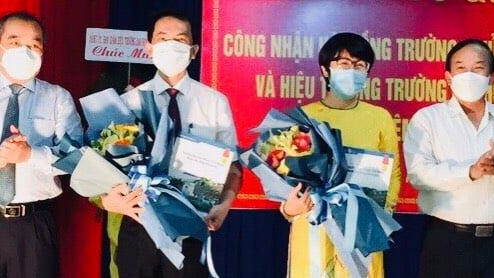 Ông Trần Đình Thám giữ chức Hiệu trưởng trường Đại học Phạm Văn Đồng