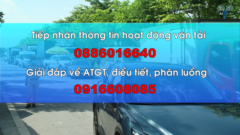 C&ocirc;ng bố đường d&acirc;y n&oacute;ng tiếp nhận th&ocirc;ng tin về vận tải