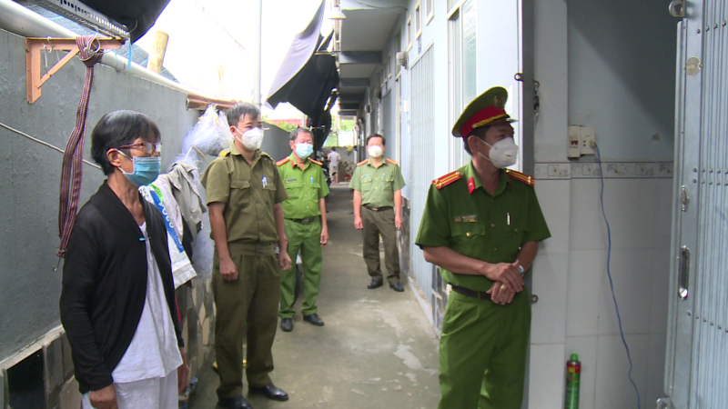 Long An nhân rộng mô hình khu nhà trọ an toàn về COVID-19