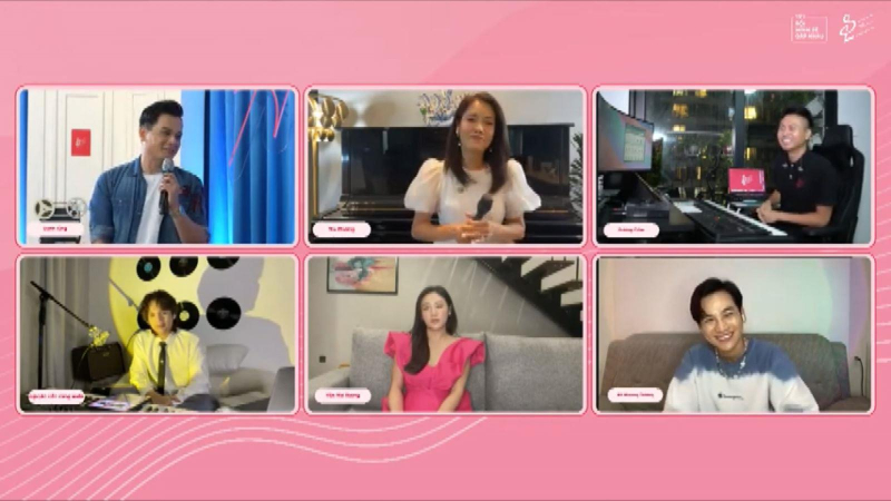 Chương trình âm nhạc trực tuyến gây quỹ vượt qua đại dịch covid-19