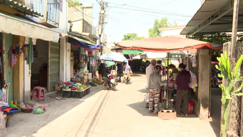 Phong tỏa khu dân cư ở phường Trương Quang Trọng, TP Quảng Ngãi