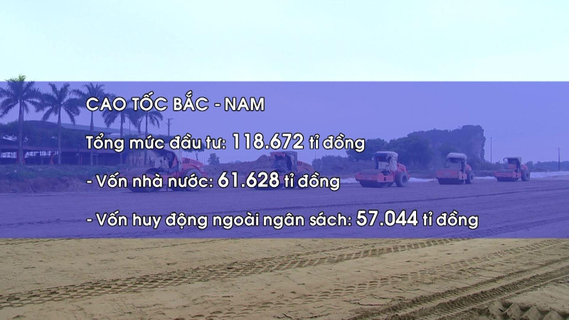 Lập hội đồng thẩm định dự án đầu tư tiếp 729km cao tốc Bắc - Nam