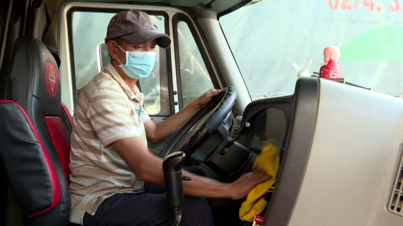 Sớm tiêm Vaccine cho tài xế vận tải hàng hóa