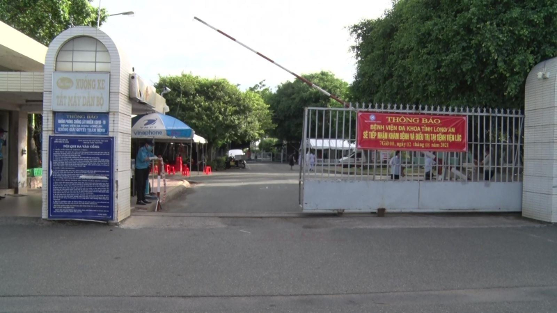 Bệnh viện Đa khoa Long An đón bệnh nhân đến khám, chữa bệnh trở lại