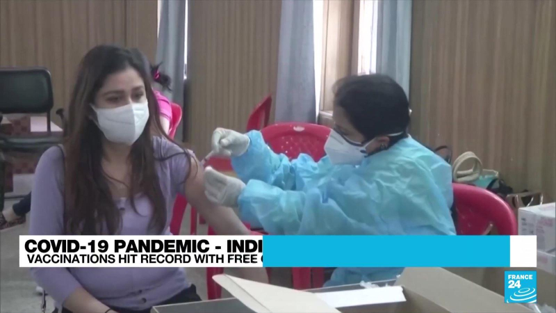 Ấn Độ lập kỷ lục tiêm vaccine mới