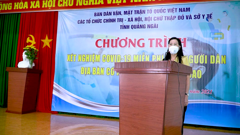 Xét nghiệm Covid-19 miễn phí cho 2.700 người dân ở vùng có nguy cơ cao