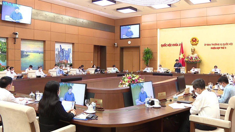 Phiên họp thứ 3, Ủy ban Thường vụ Quốc hội, Khóa XV