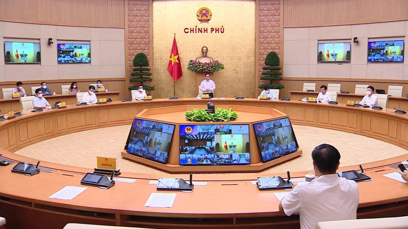 Thủ tướng họp trực tuyến với Tiền Giang và Kiên Giang