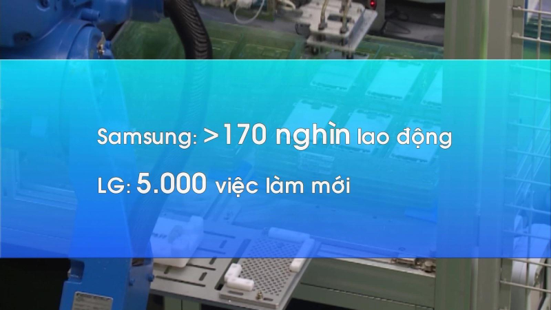 Samsung, LG tuyển hàng nghìn nhân sự tại Việt Nam