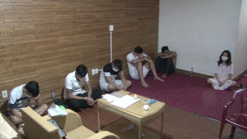 Triệt xóa ổ ma túy trong nhà nghỉ