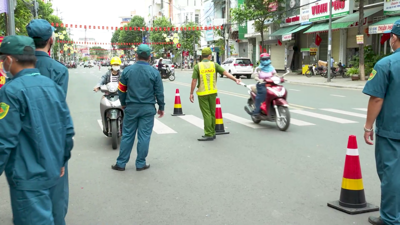Tạo thuận lợi cho người dân lưu thông qua các chốt kiểm tra