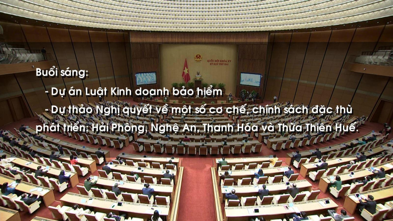 Quốc hội tiếp tục ng&agrave;y l&agrave;m việc thứ 3