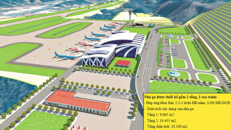 Gần 7.000 tỉ đồng làm sân bay Sa Pa