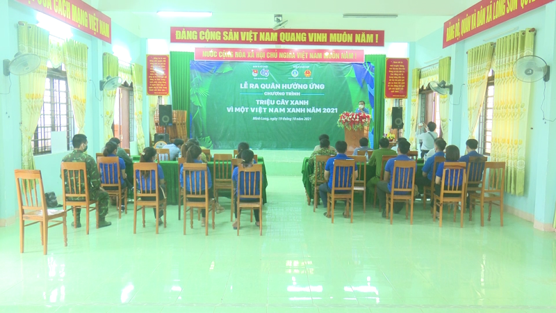 Trồng mới trên 6.600 cây xanh rừng phòng hộ