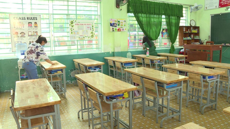 Cho học sinh vùng an toàn đi học trực tiếp trong tháng 10