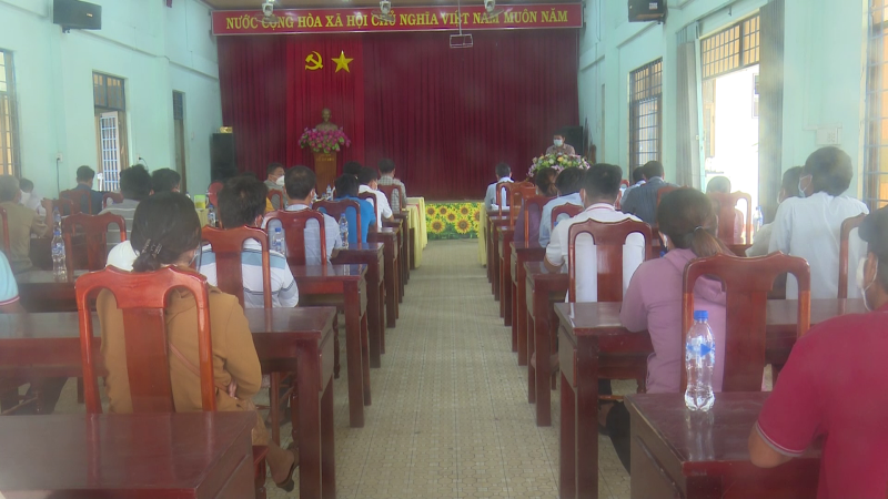 Bình Sơn giải quyết kiến nghị của các hộ nuôi tôm ở xã Bình Thuận