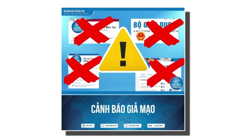 Nhiều trang giả mạo Bộ GD&ĐT để làm bằng giả