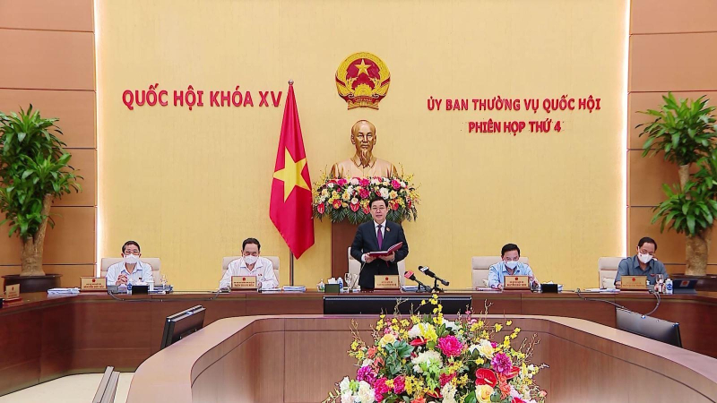 Khai mạc Phiên họp thứ 4, Ủy ban Thường vụ Quốc hội