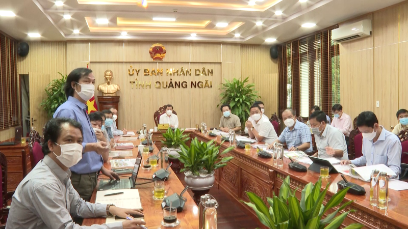 Cho ý kiến phương án kiến trúc hội trường UBND tỉnh và Cầu Trà Khúc 3