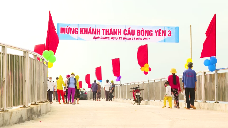 Đưa vào sử dụng cầu Đông Yên 3 bắt qua sông Trà Bồng
