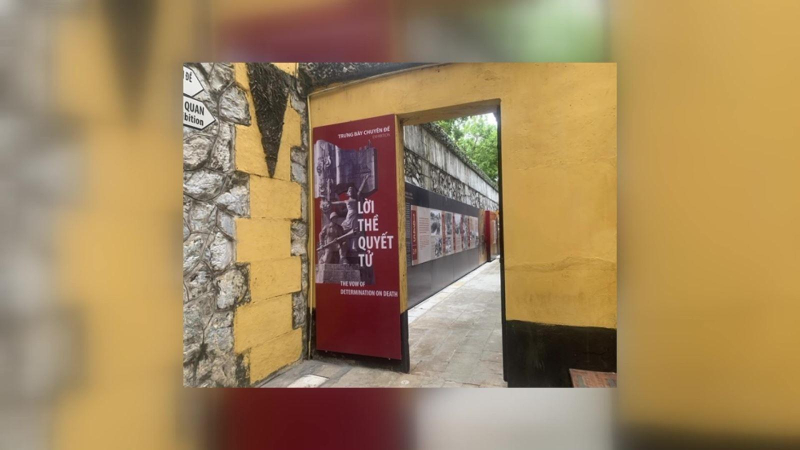 Trưng bày "Lời thề quyết tử"