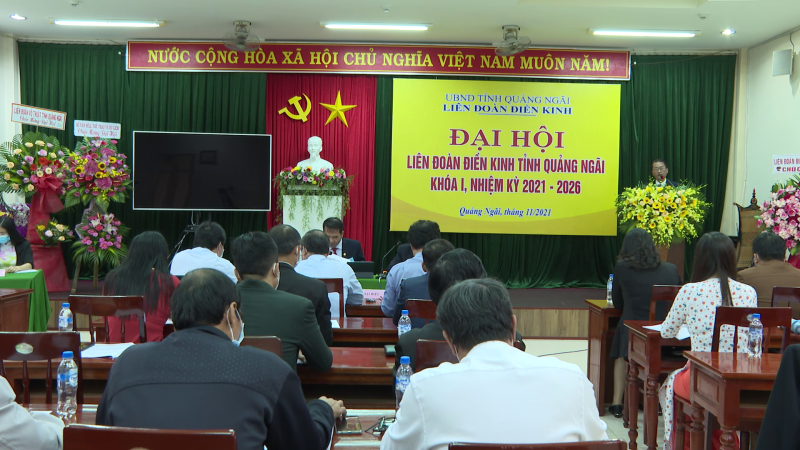 Liên đoàn điền kinh tỉnh Quảng Ngãi Đại hội khóa I