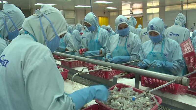 Xuất khẩu thủy sản tăng trưởng mạnh