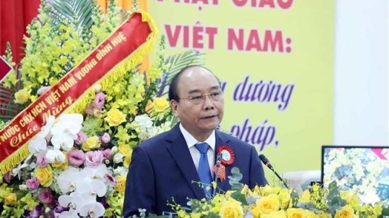Đại lễ kỷ niệm 40 năm ngày thành lập Giáo hội Phật giáo Việt Nam
