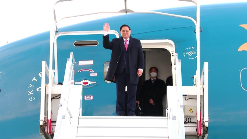 Thủ tướng bắt đầu thăm chính thức Cộng hòa Pháp