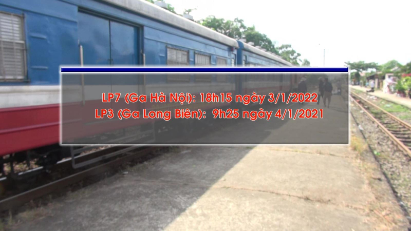 Thêm nhiều đoàn tàu trong dịp Tết Dương lịch