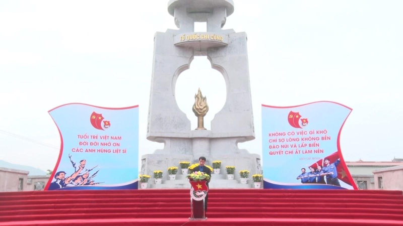 Kh&aacute;nh th&agrave;nh khu tưởng niệm Đại đội TNXP C283 tại Quảng B&igrave;nh