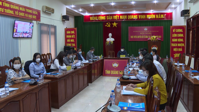 Hội nghị tập huấn trực tuyến về c&ocirc;ng t&aacute;c t&ocirc;n gi&aacute;o