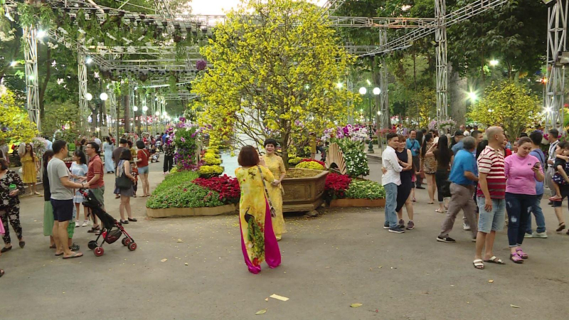 Hội hoa xuân TP.HCM 2022 mở cửa miễn phí