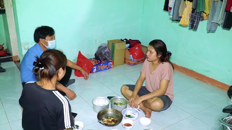 Tết ấm của công nhân, lao động