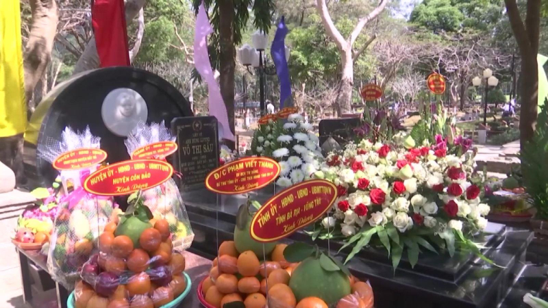 Lễ giỗ lần thứ 70 của nữ Anh h&ugrave;ng LLVTND V&otilde; Thị S&aacute;u