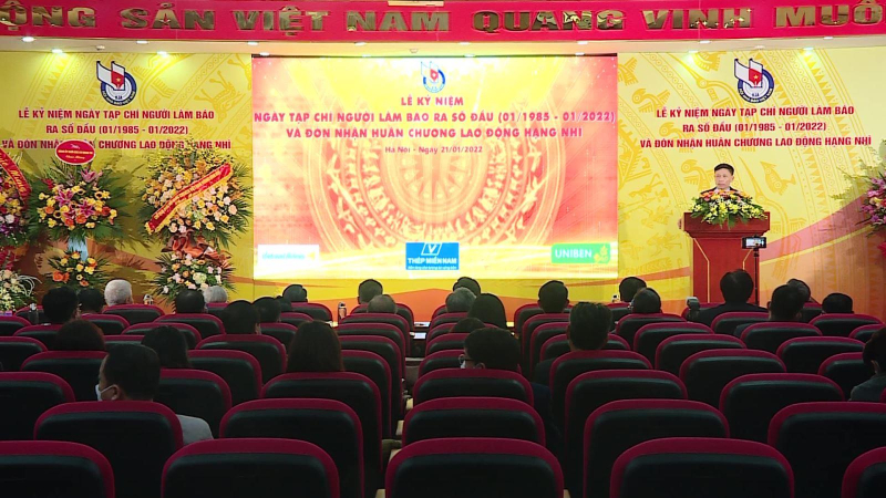 Lễ kỷ niệm ngày tạp chí Người làm báo ra số đầu