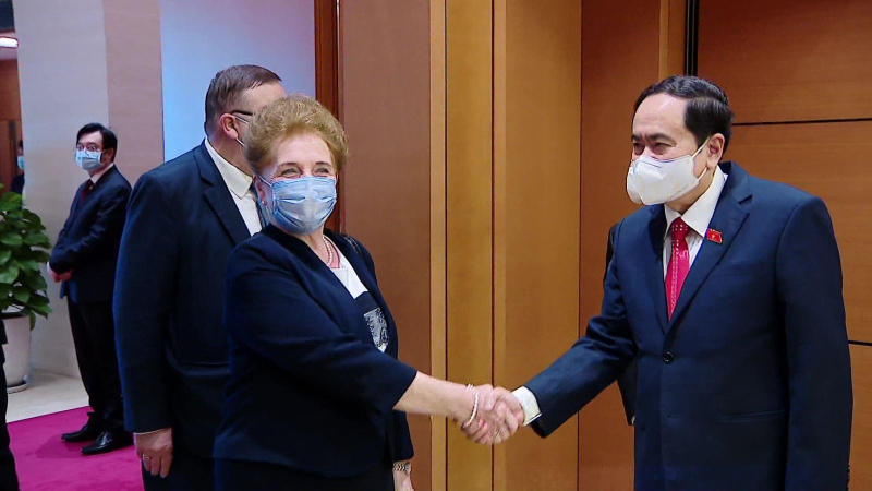 Th&uacute;c đẩy quan hệ hợp t&aacute;c giữa hai Quốc hội Việt Nam-Hungary