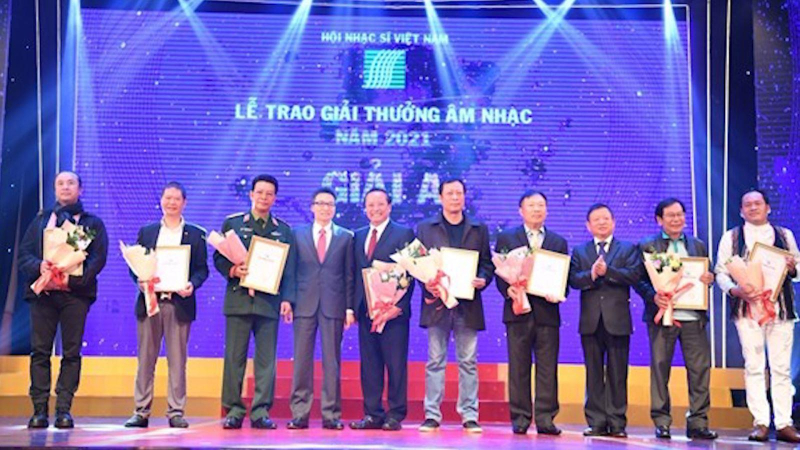 Nhạc sĩ Trần Xuân Tiên giành giải A, giải thưởng Hội nhạc sĩ Việt Nam