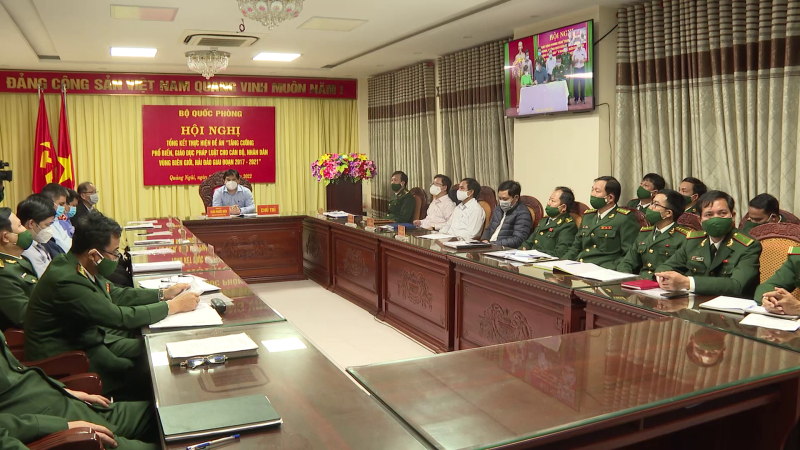 Tổng kết đề án tuyên truyền, phổ biến giáo dục pháp luật vùng biên giới hải đảo