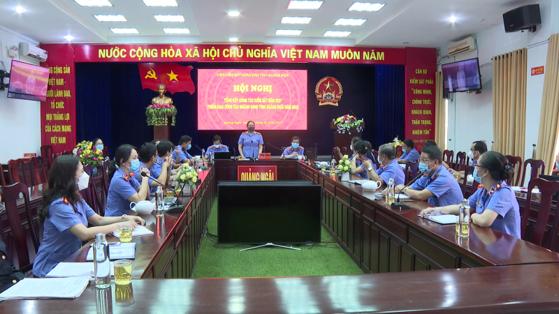 Viện kiểm s&aacute;t nh&acirc;n d&acirc;n tỉnh triển khai nhiệm vụ năm 2022